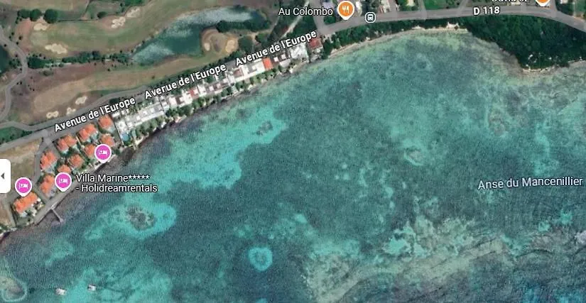 Villa Avec Piscine Et Plage Privee Sur Le Lagon Saint-Francois